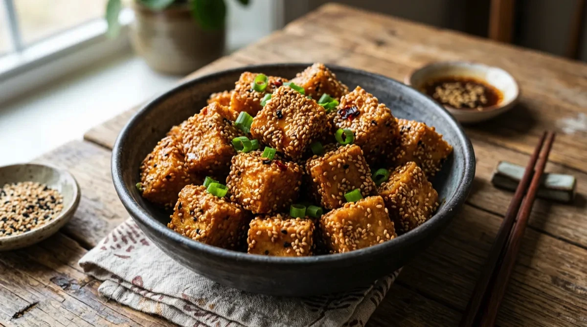 Crispy Sesame Tofu