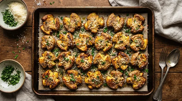 Crispy Smashed Potatoes