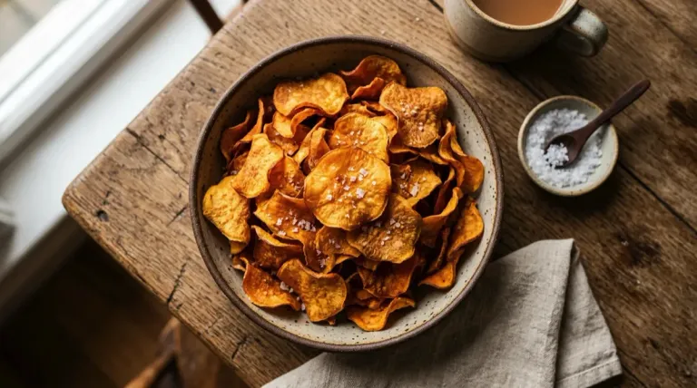 Crispy Sweet Potato Chips