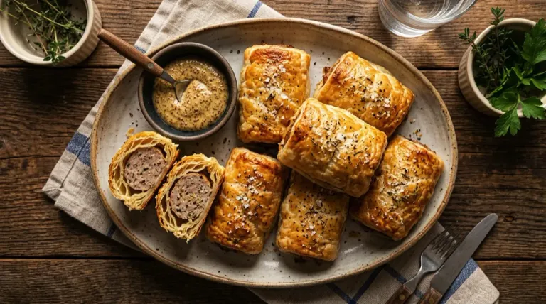 Flaky Sausage Rolls