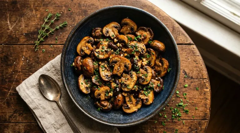 Garlic Butter Mushrooms