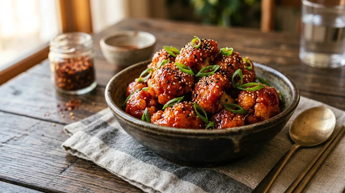 Gochujang Cauliflower Bites