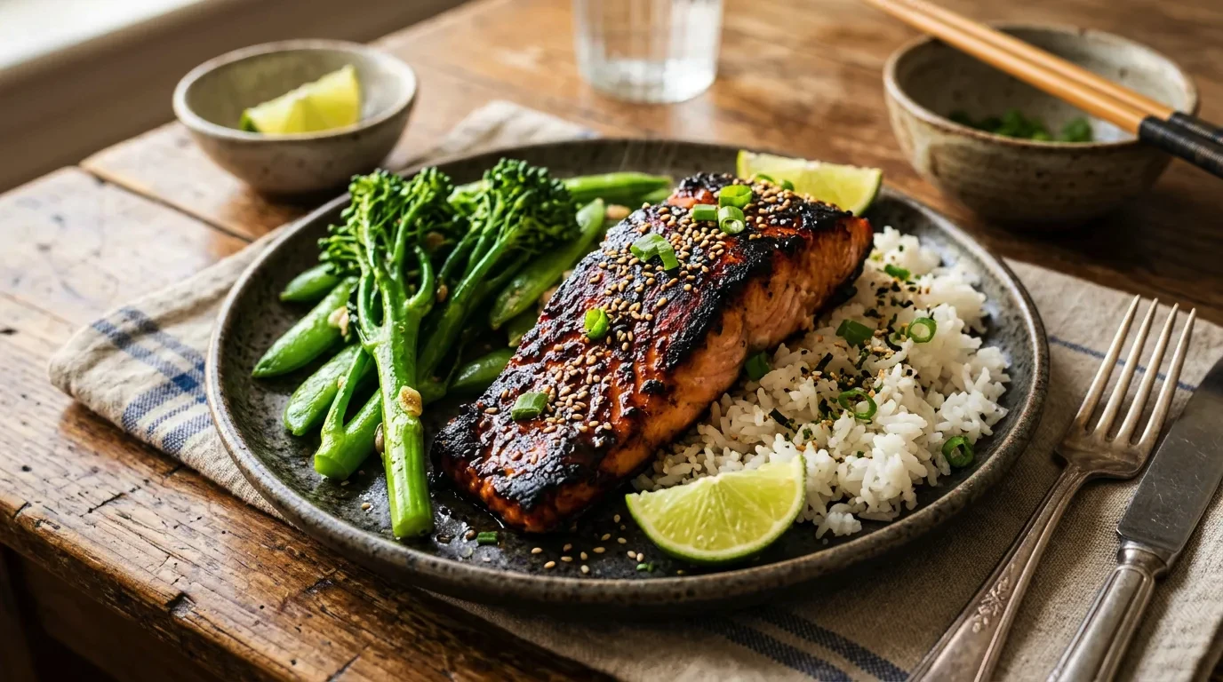 Miso Glazed Salmon