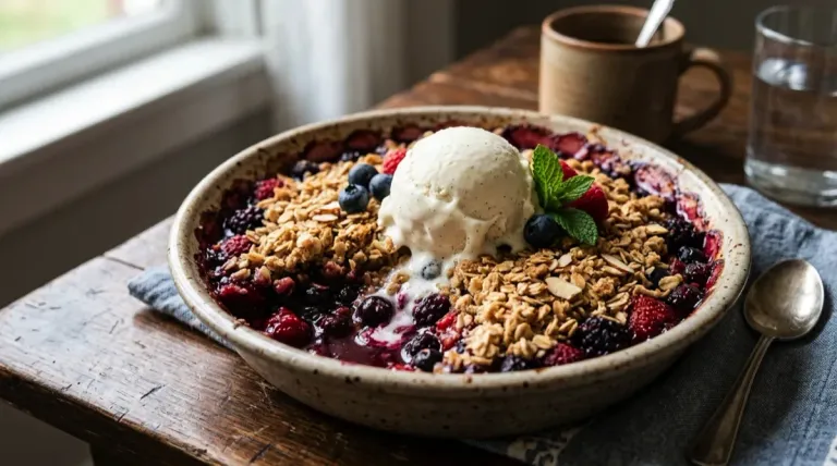 Mixed Berry Crisp