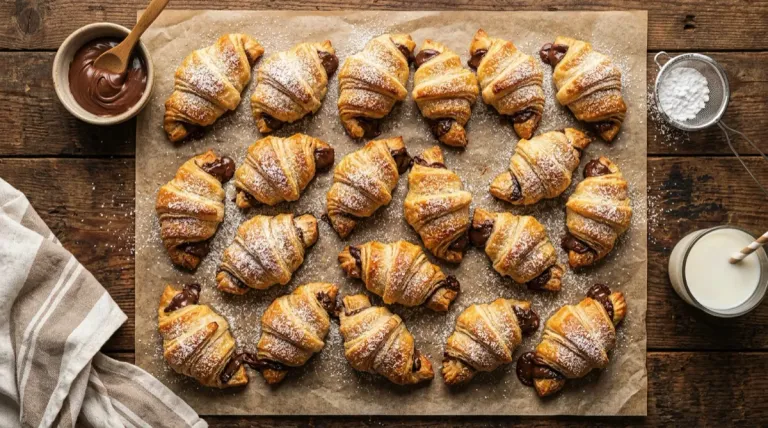 Nutella Mini Croissants