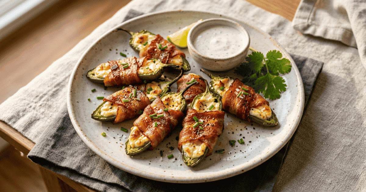 Air Fryer Bacon Wrapped Jalapeños — AirFry Pro