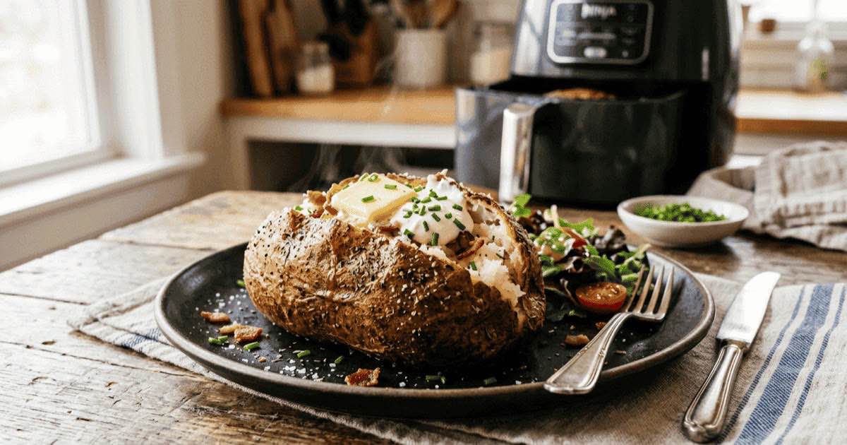Air Fryer Baked Potato — AirFry Pro