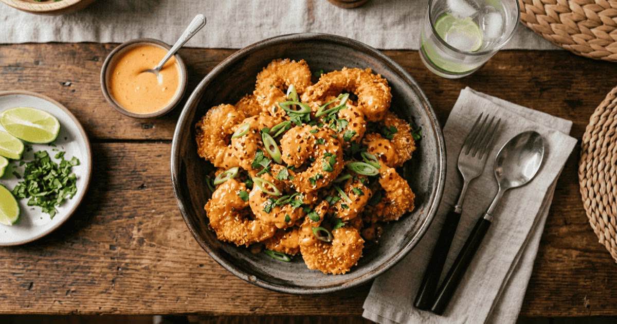 Air Fryer Bang Bang Shrimp — AirFry Pro