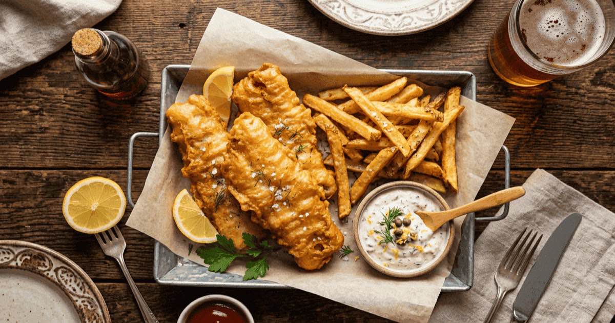 Air Fryer Fish and Chips — AirFry Pro