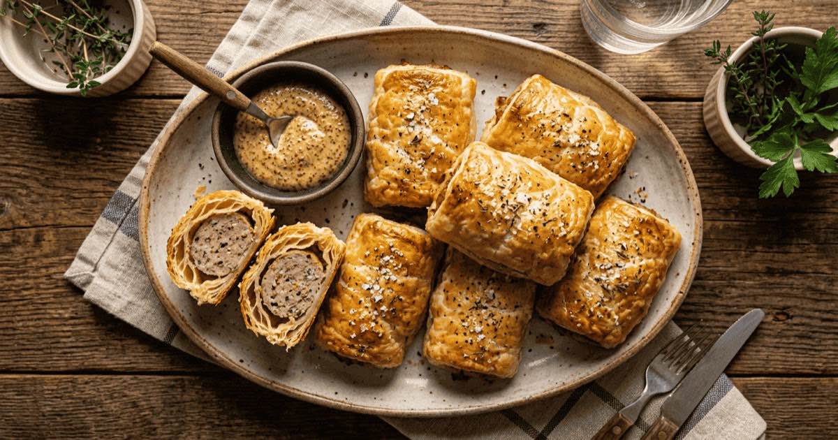 Flaky Sausage Rolls — AirFry Pro
