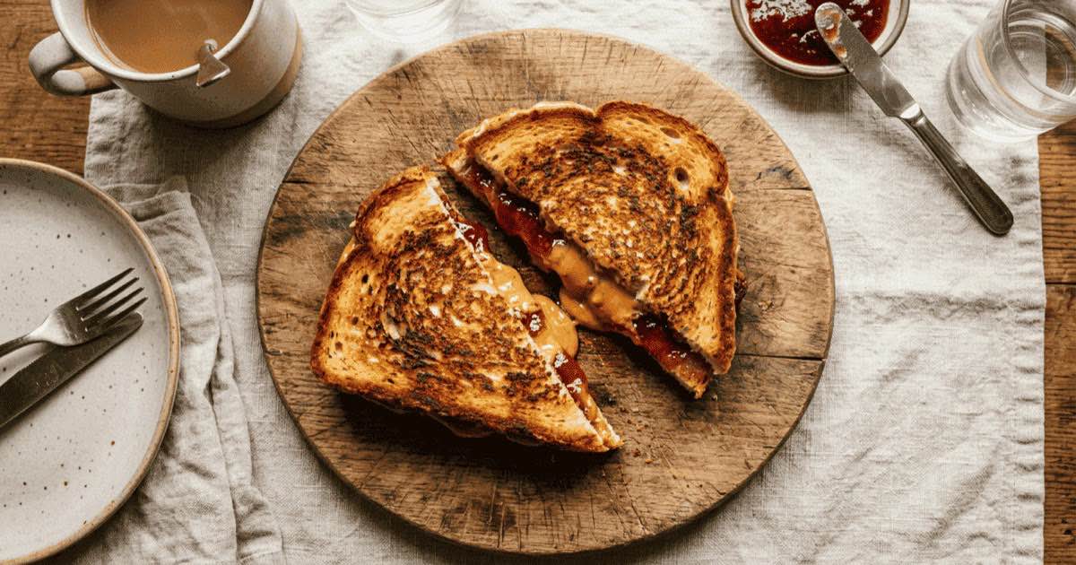 Grilled PB&amp;J Sandwich — AirFry Pro