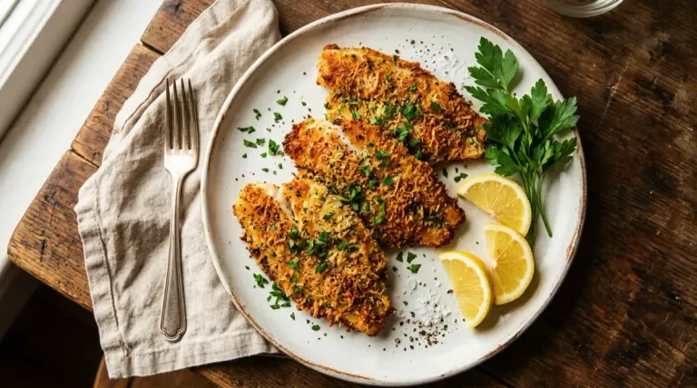 Parmesan Crusted Tilapia