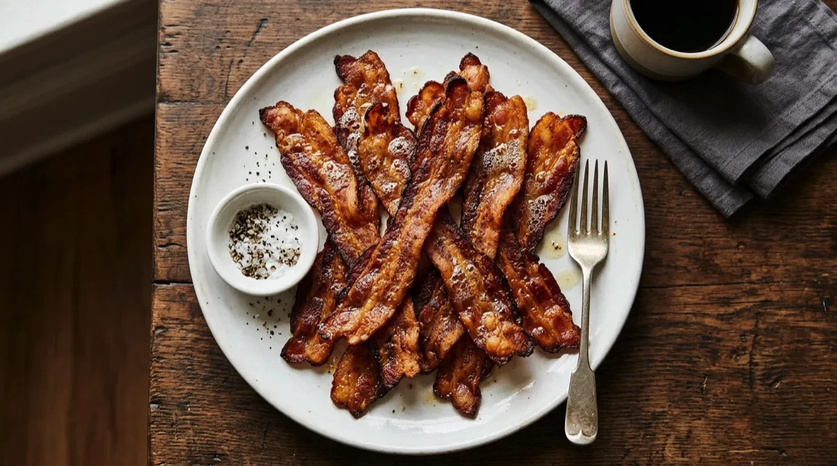 Perfectly Crispy Air Fryer Bacon