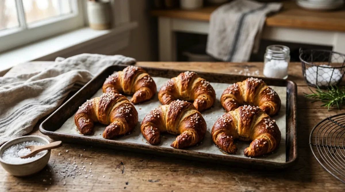 Pretzel Crescent Rolls