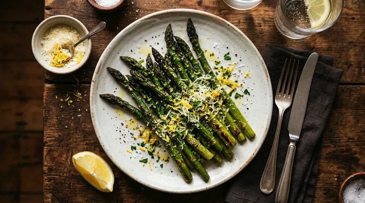 Roasted Air Fryer Asparagus