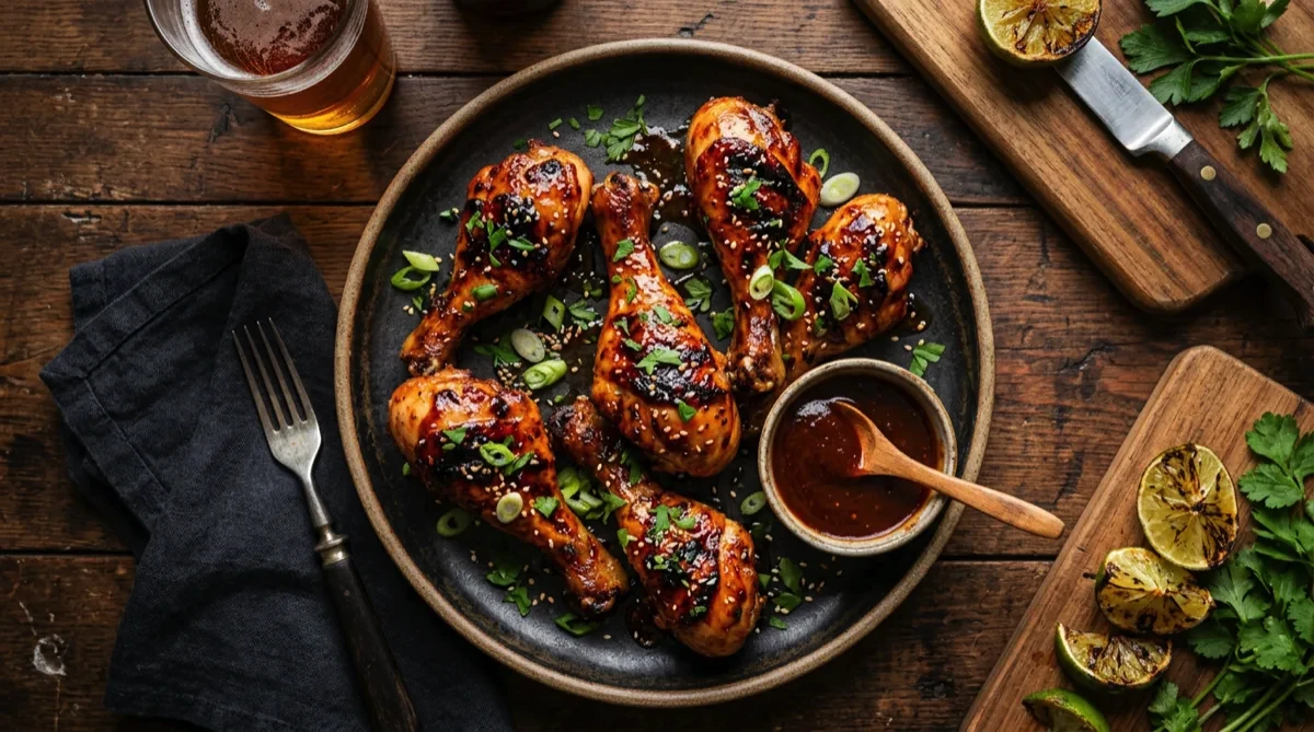 Smoky BBQ Chicken Drumsticks