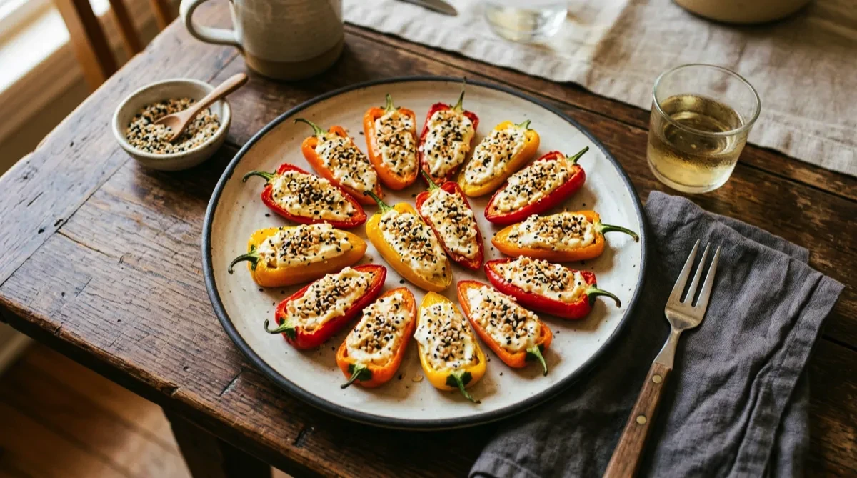 Stuffed Mini Sweet Peppers