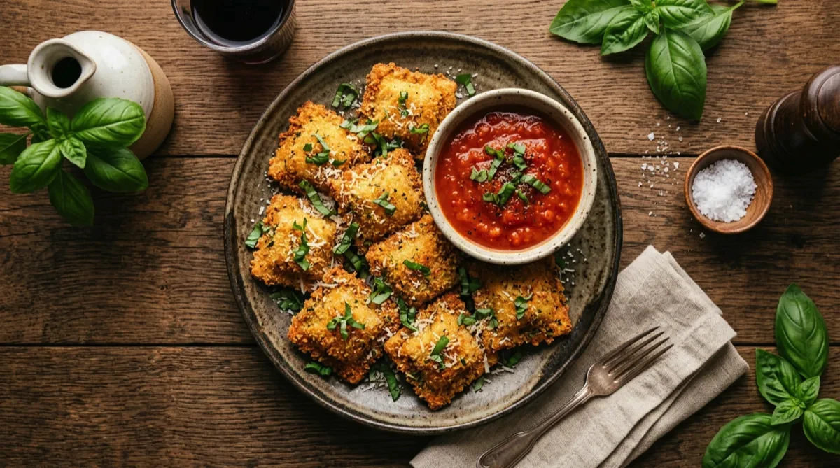 Toasted Breaded Ravioli