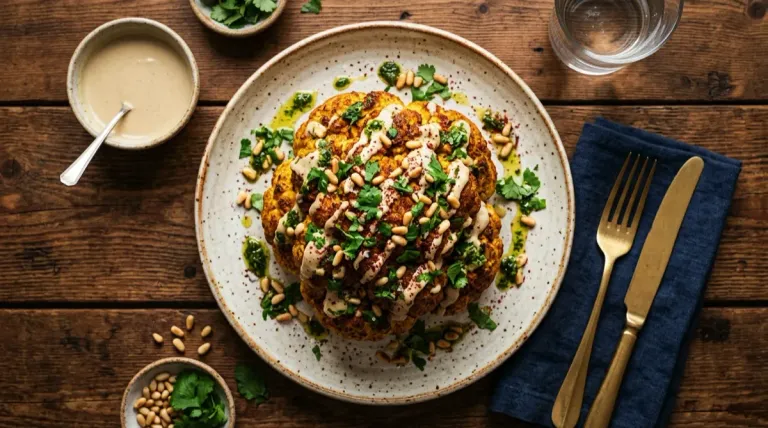 Whole Roasted Cauliflower